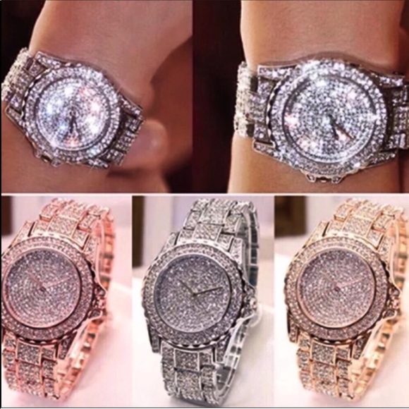 Silver is now in stock 🌟 The Ultimate Bling Watch - Picture 2 of 7